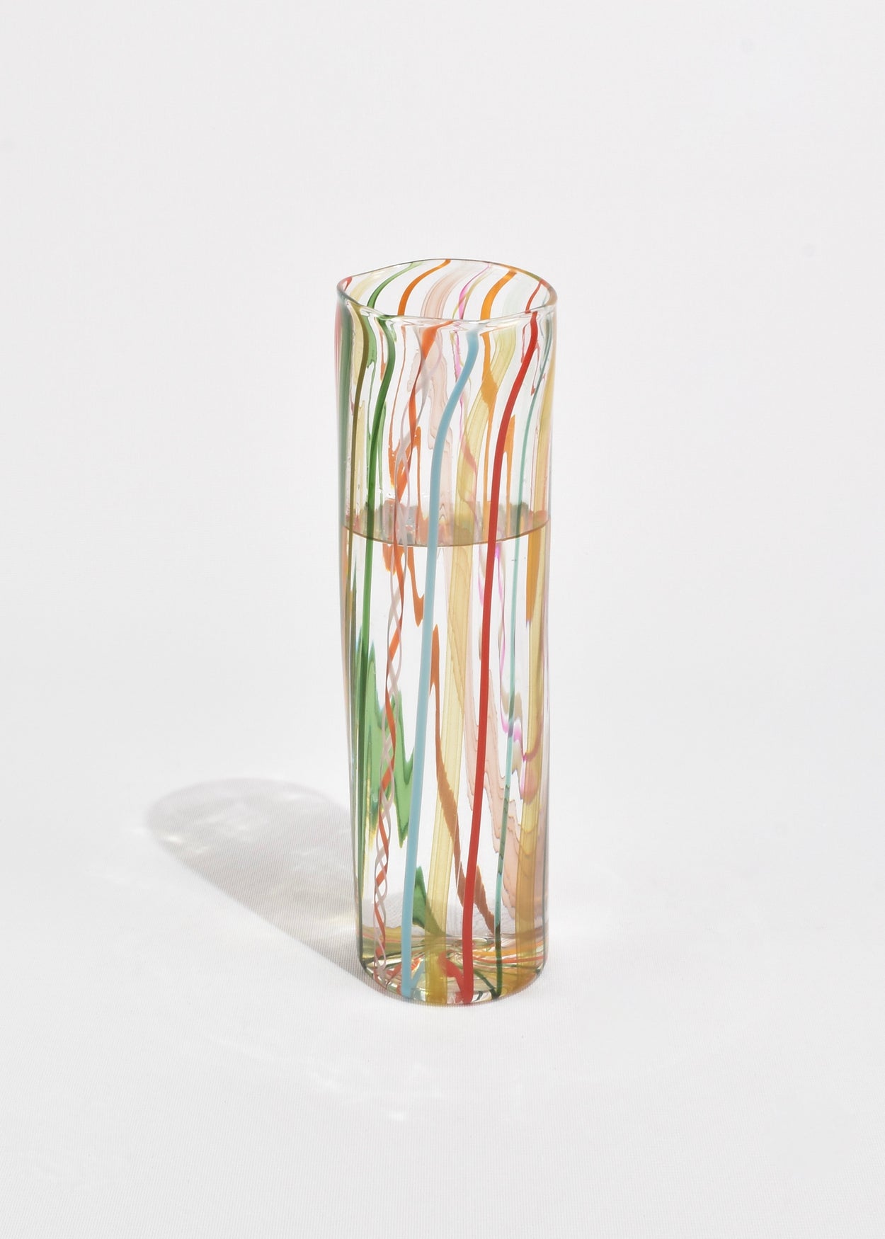 Colorful Striped Vase