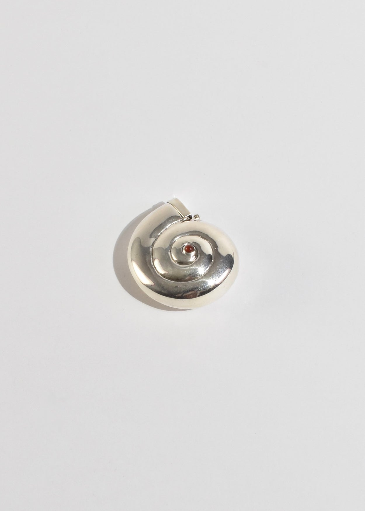 Sterling Shell Pillbox
