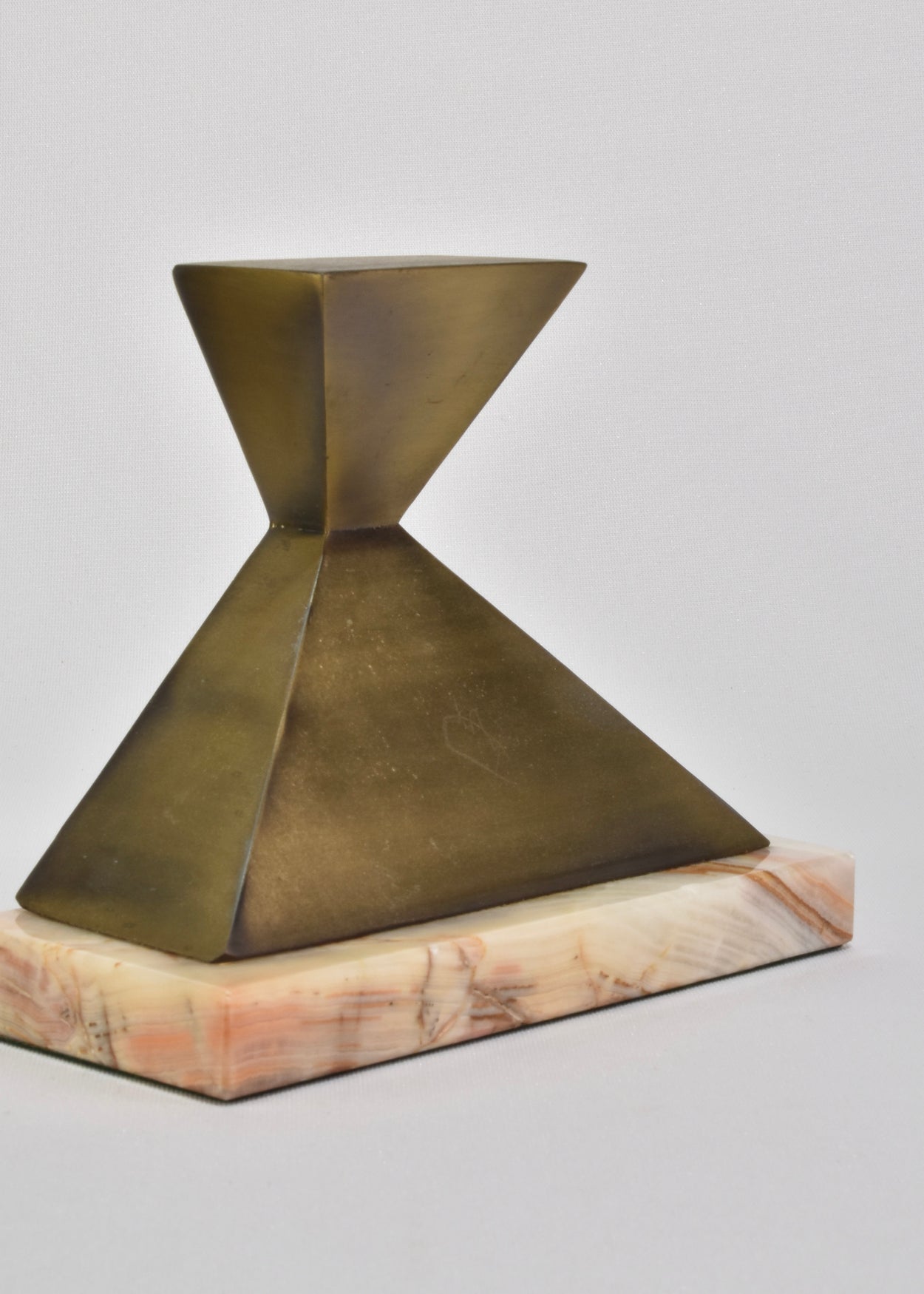 Sculptural Metal Bookends