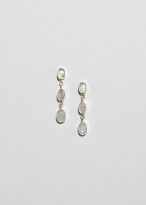 Moonstone Drop Earrings