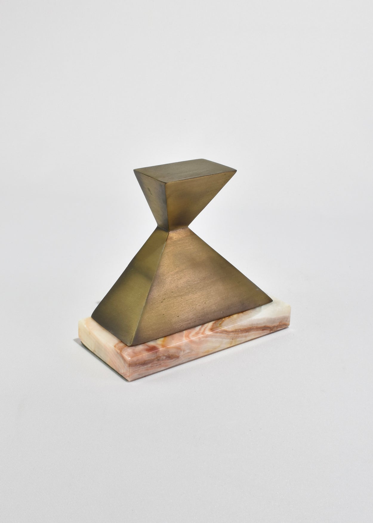 Sculptural Metal Bookends