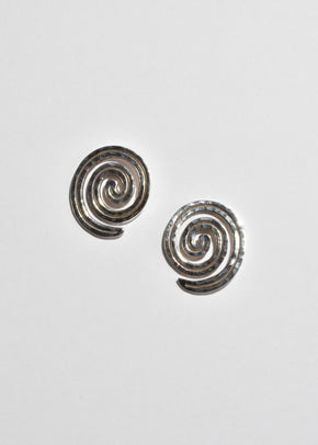 Sterling Spiral Earrings