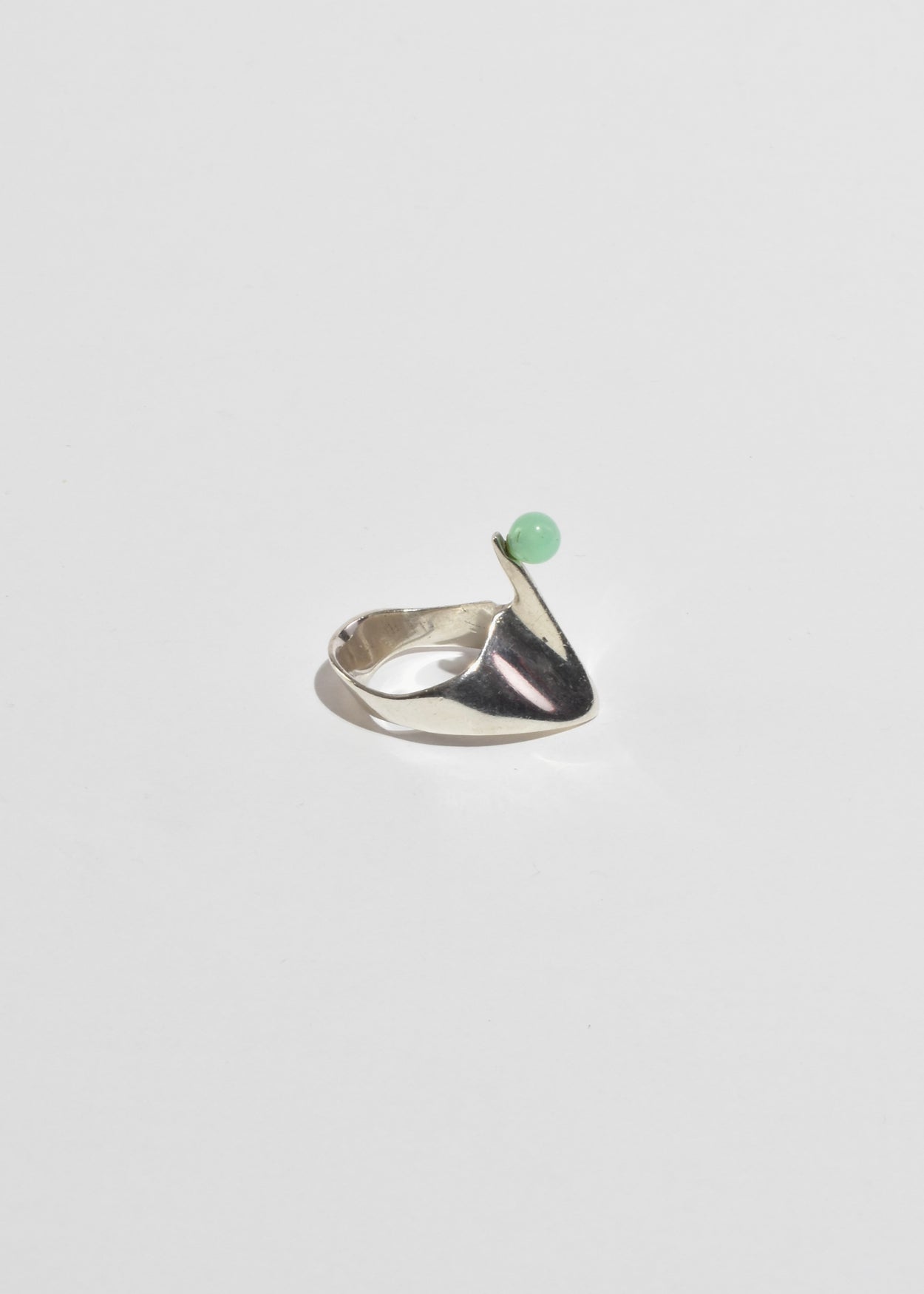 Modernist Aventurine Ring