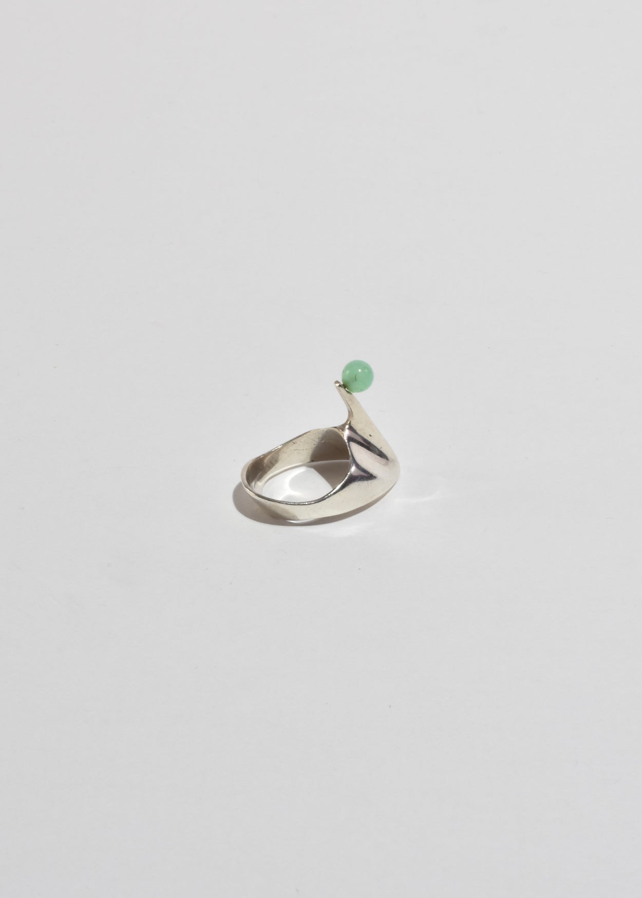 Modernist Aventurine Ring