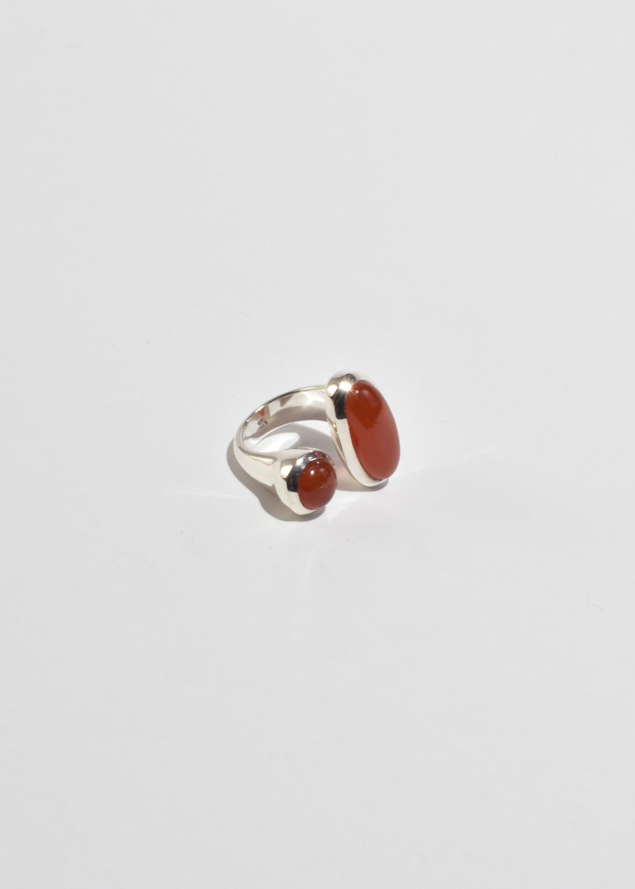 Silver Carnelian Ring