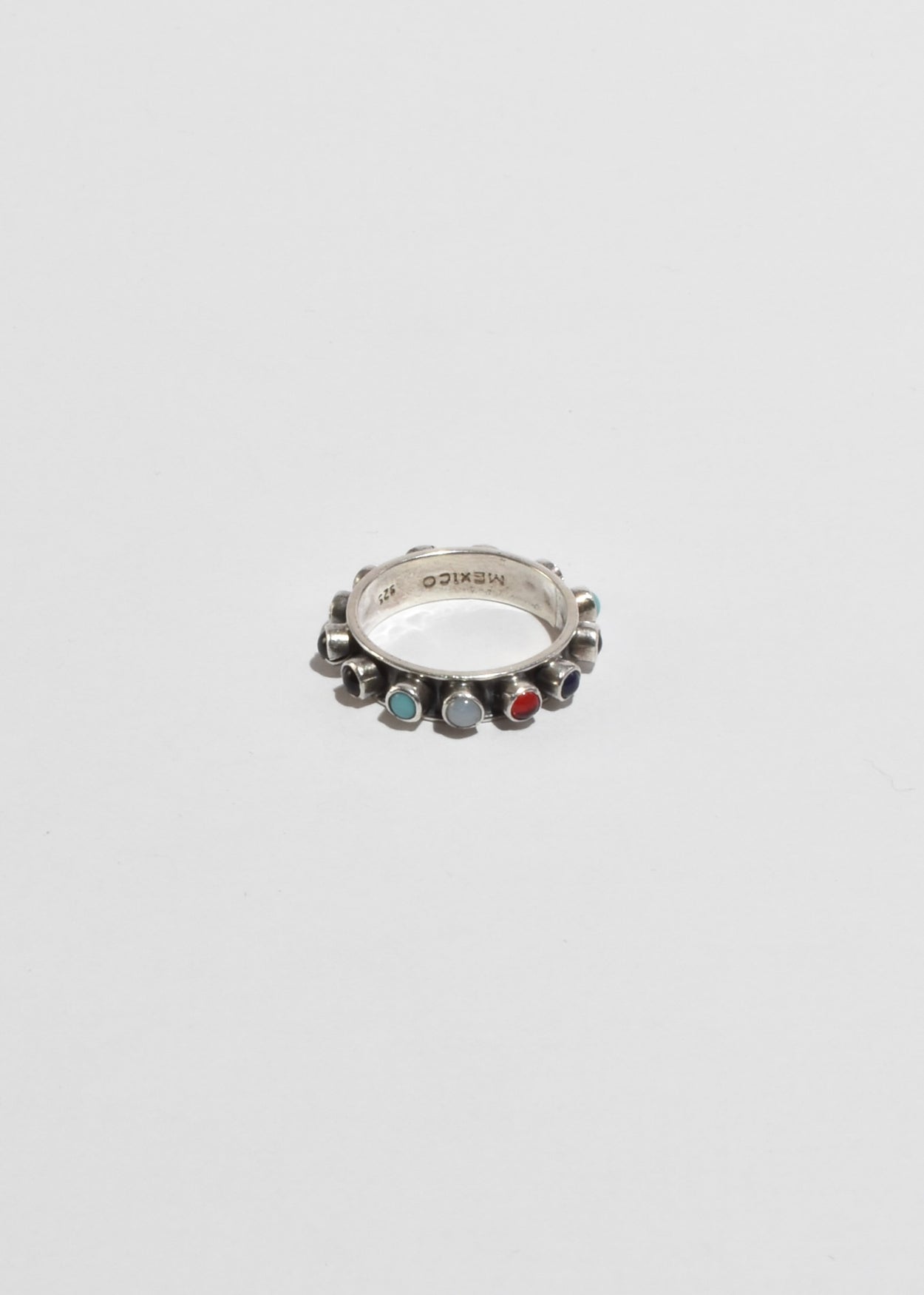 Multi Stone Band Ring