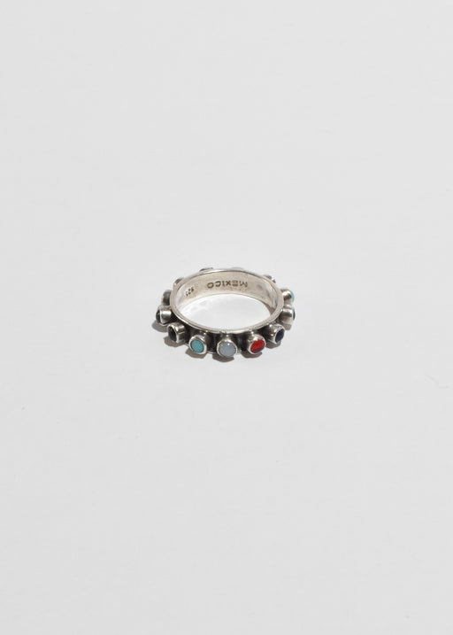 Multi Stone Band Ring