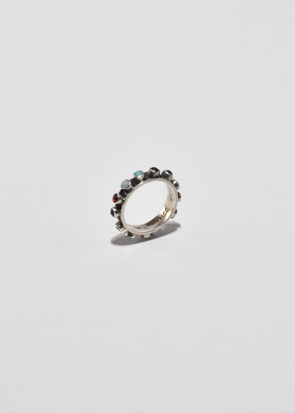 Multi Stone Band Ring