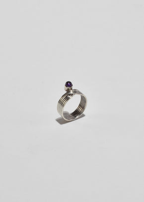 Sterling Amethyst Ring