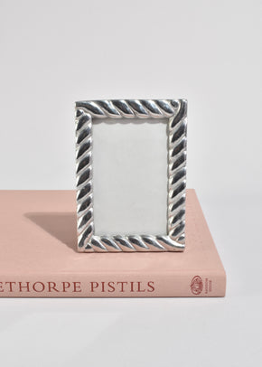 Ribbed Pewter Frame