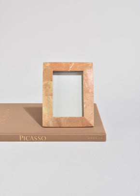 Pink Marble Picture Frame