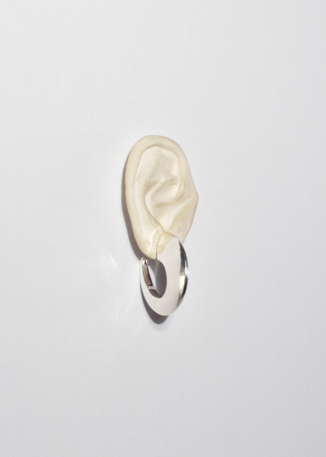 Sterling Statement Hoop Earrings