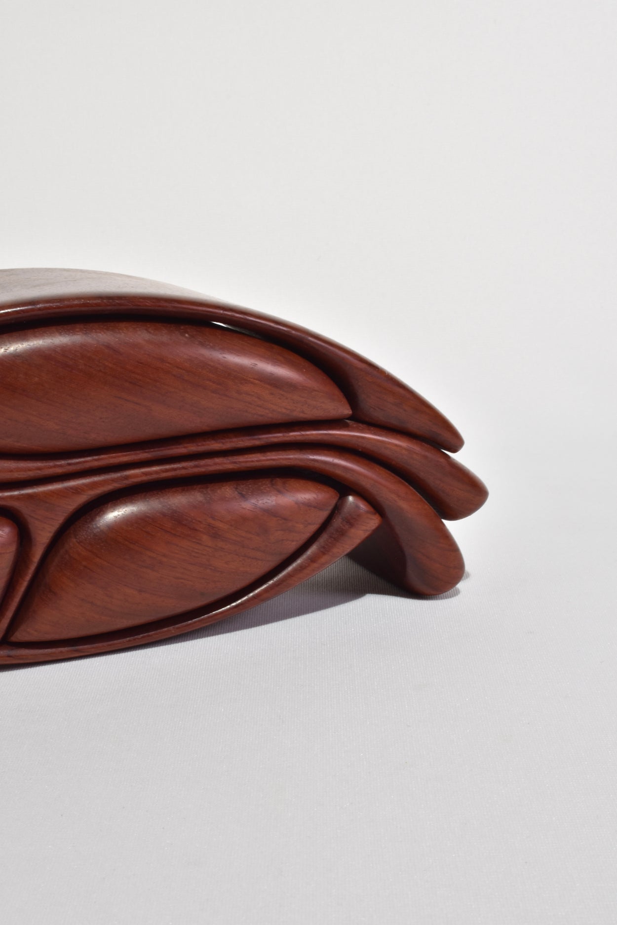 Curved Handcrafted Jewelry Box