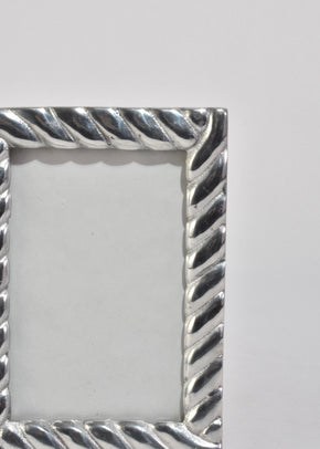 Ribbed Pewter Frame