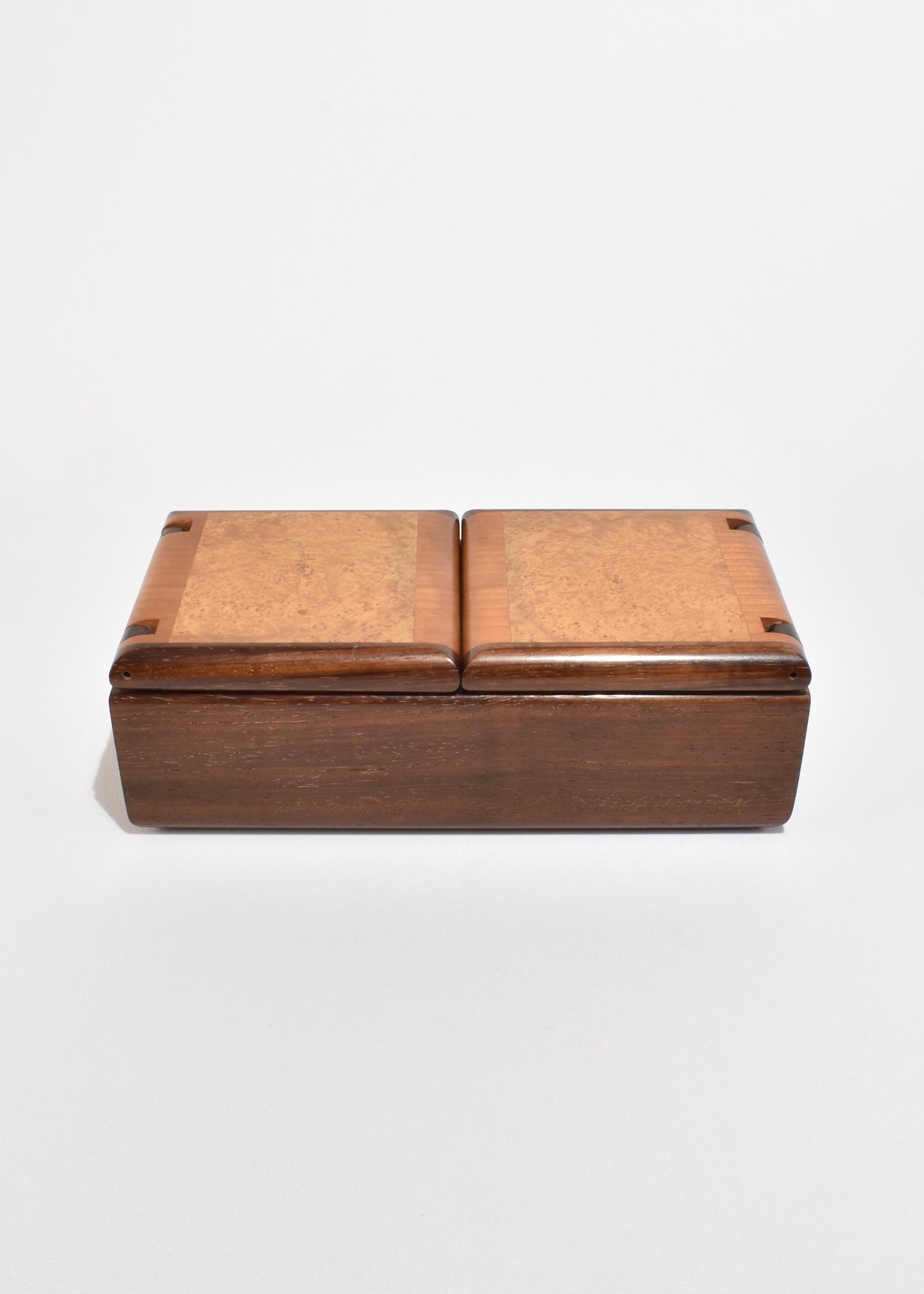 Folding Wooden Jewelry Box