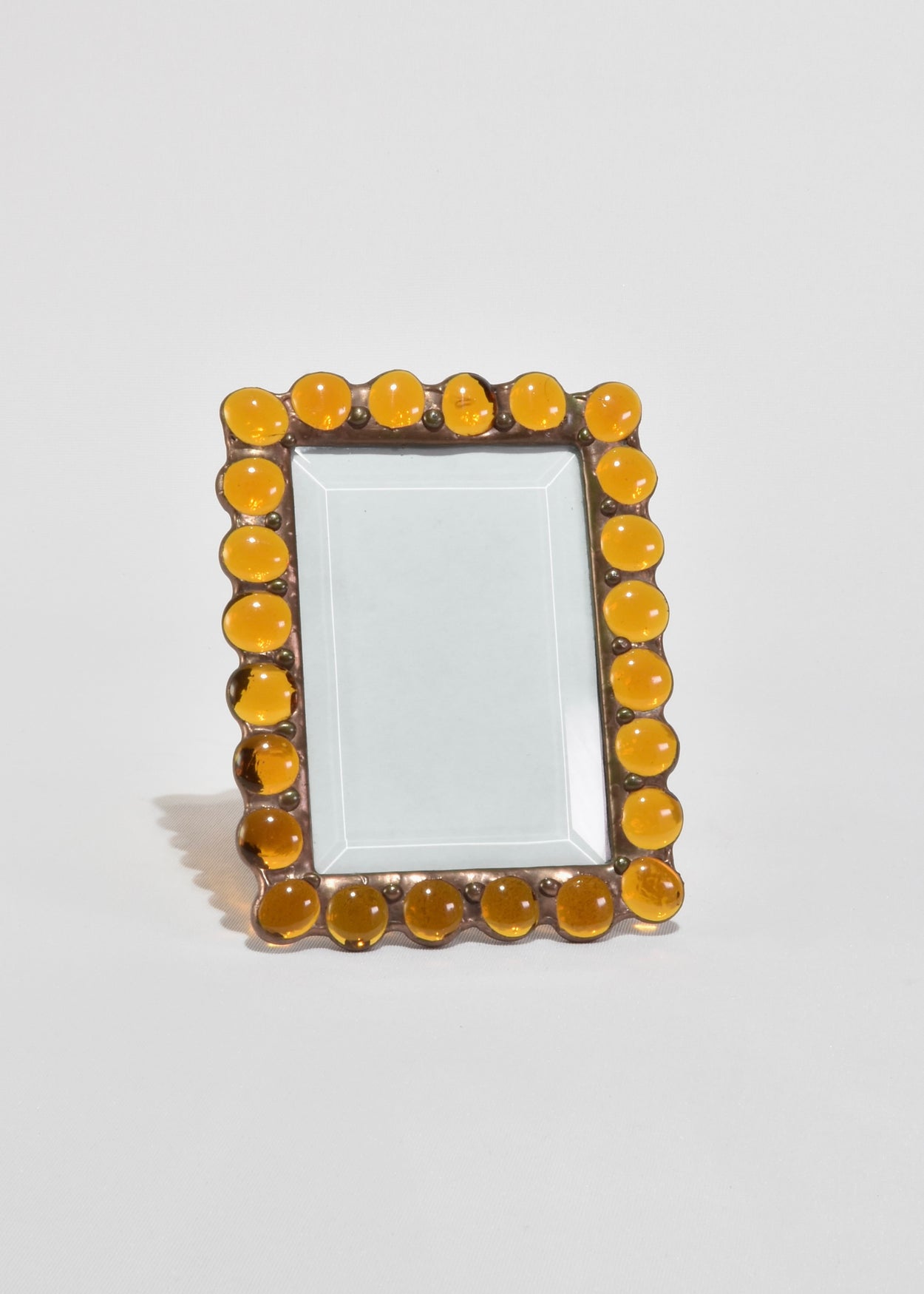 Amber Glass Picture Frame