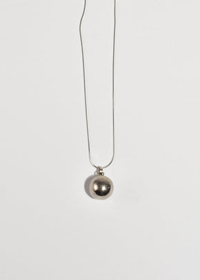 Sphere Bell Pendant Necklace