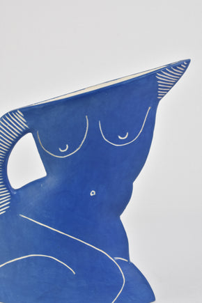 Odalisque Nude Form in Blue