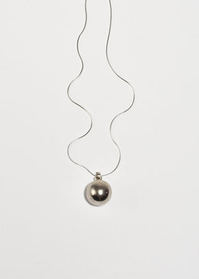 Sphere Bell Pendant Necklace