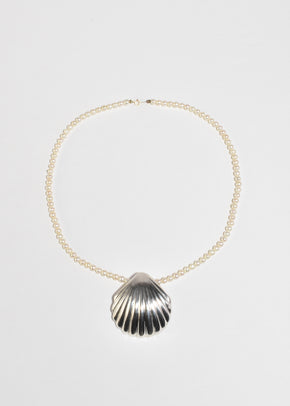 Shell Pearl Necklace