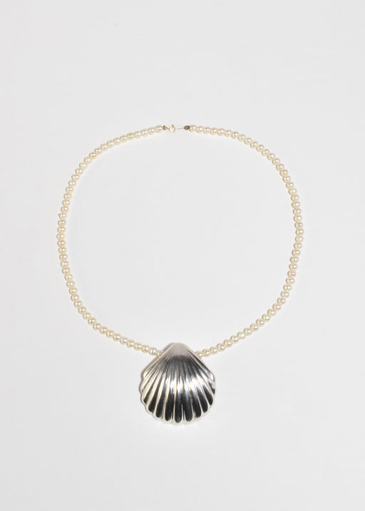 Shell Pearl Necklace