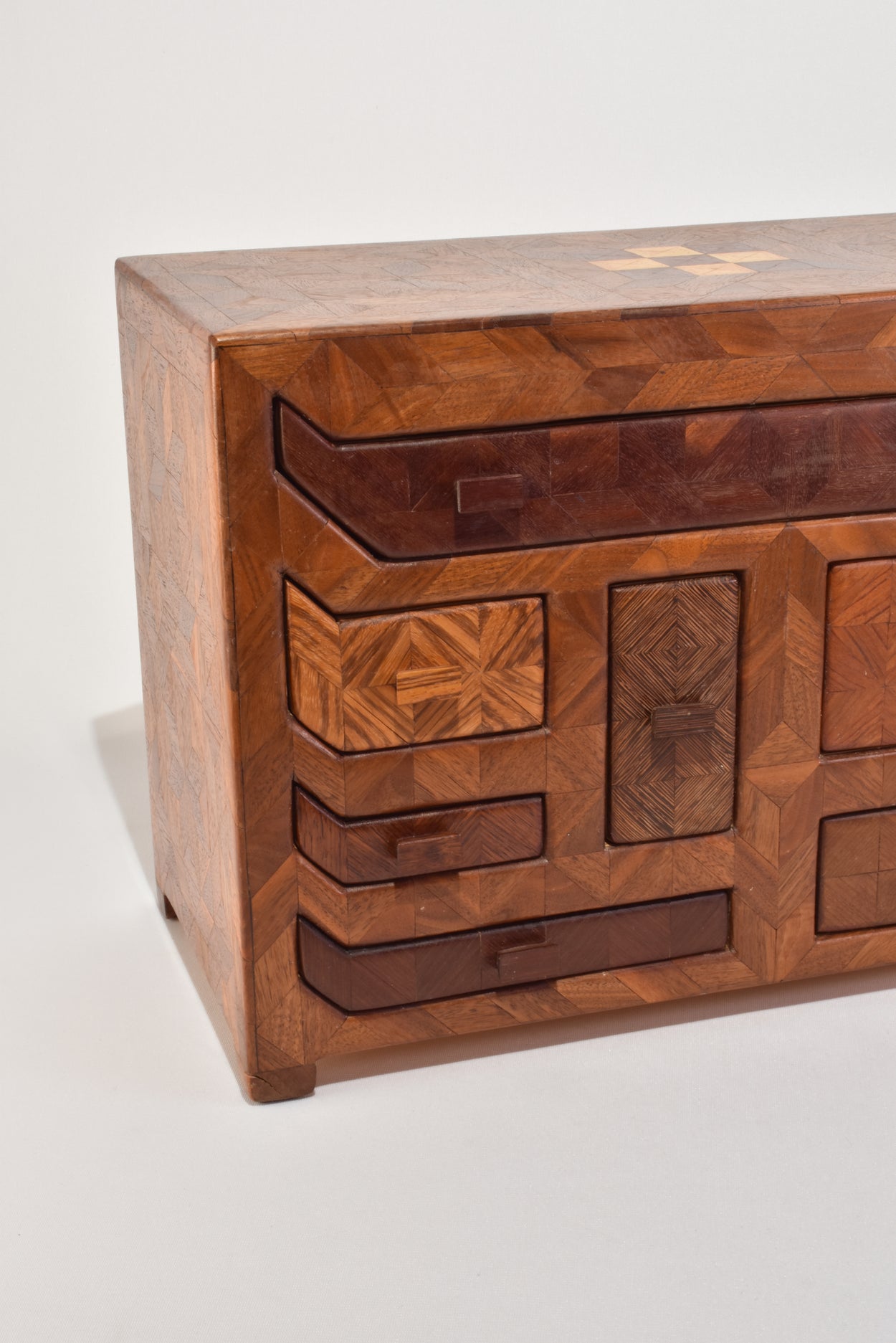 Oversized Geometric Jewelry Box