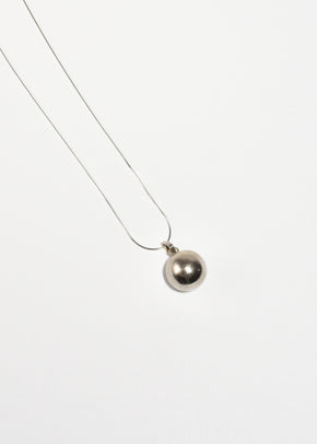 Sphere Bell Pendant Necklace