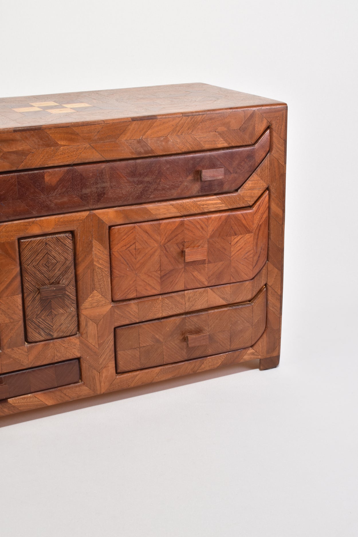 Oversized Geometric Jewelry Box