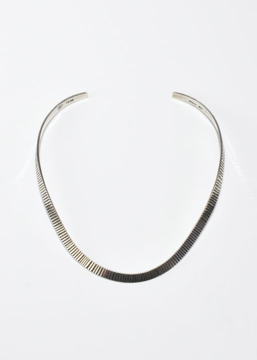 Ribbed Collar Necklace