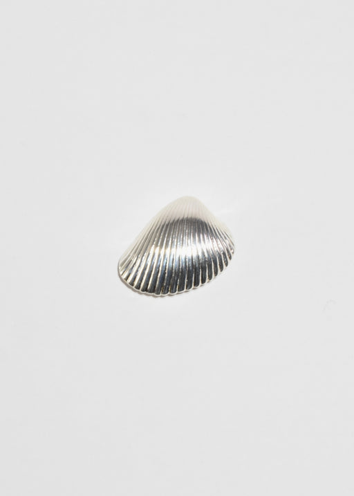 Silver Shell Brooch