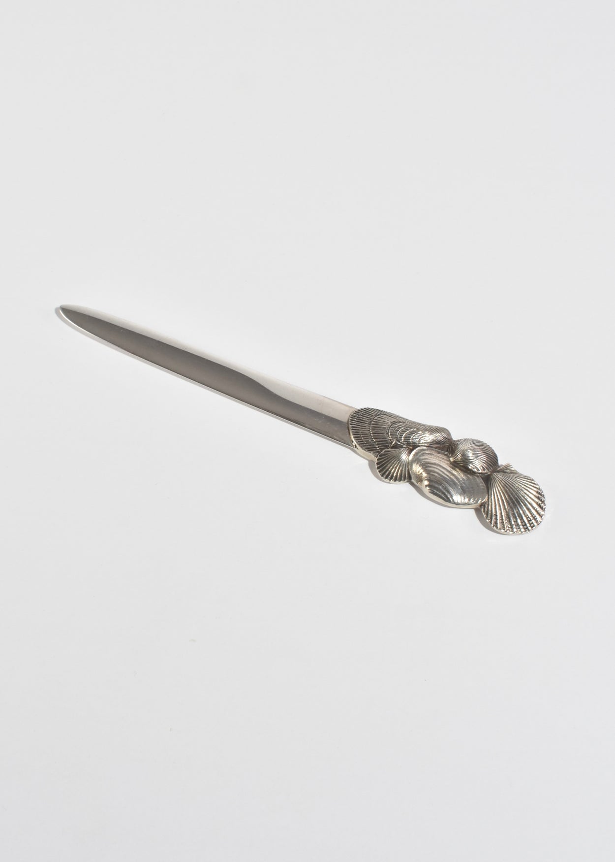 Silver Shell Letter Opener