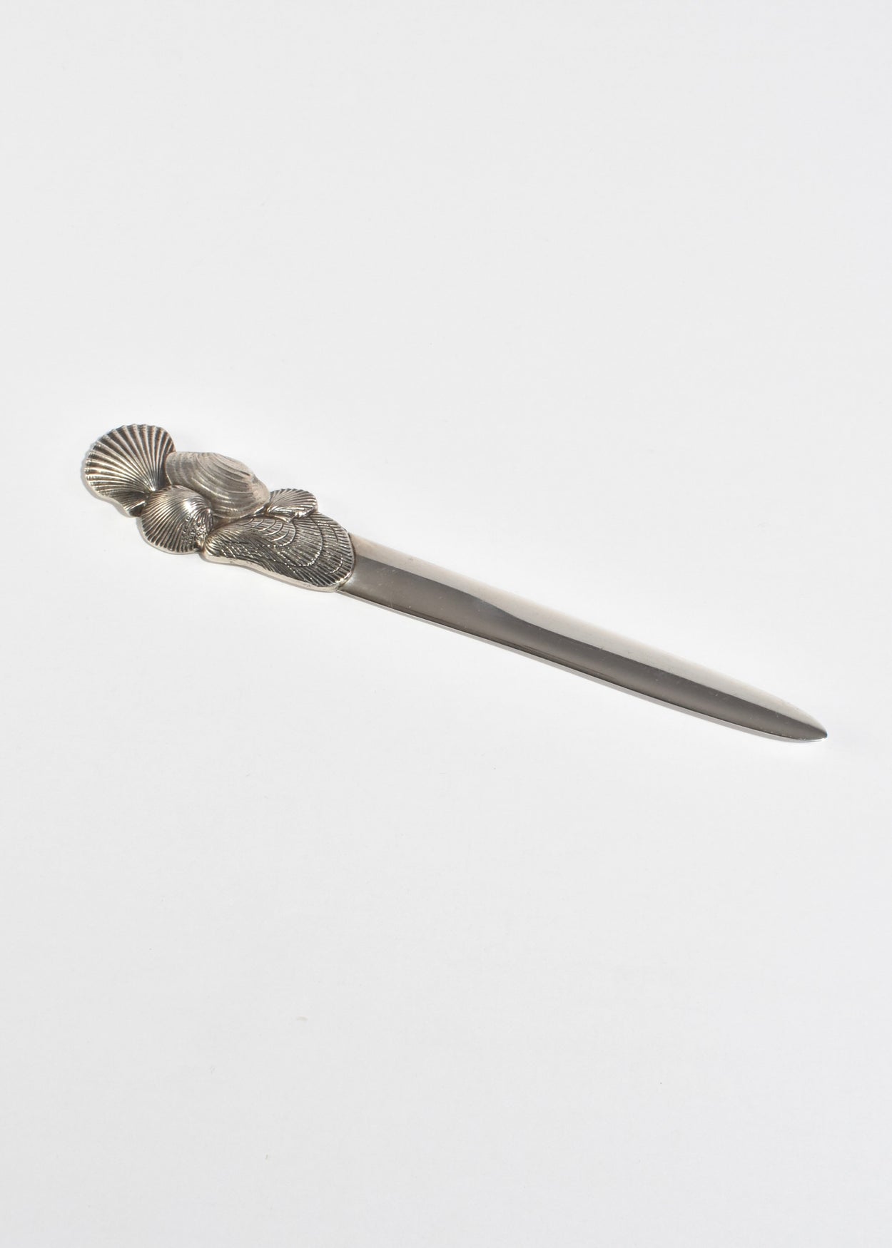 Silver Shell Letter Opener