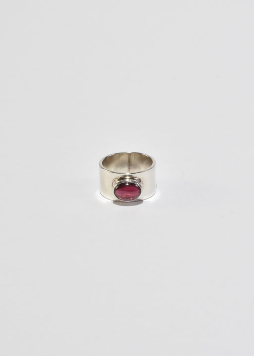 Oval Garnet Ring