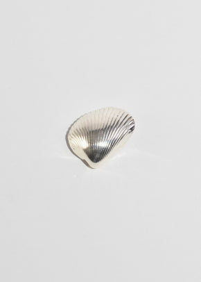 Silver Shell Brooch