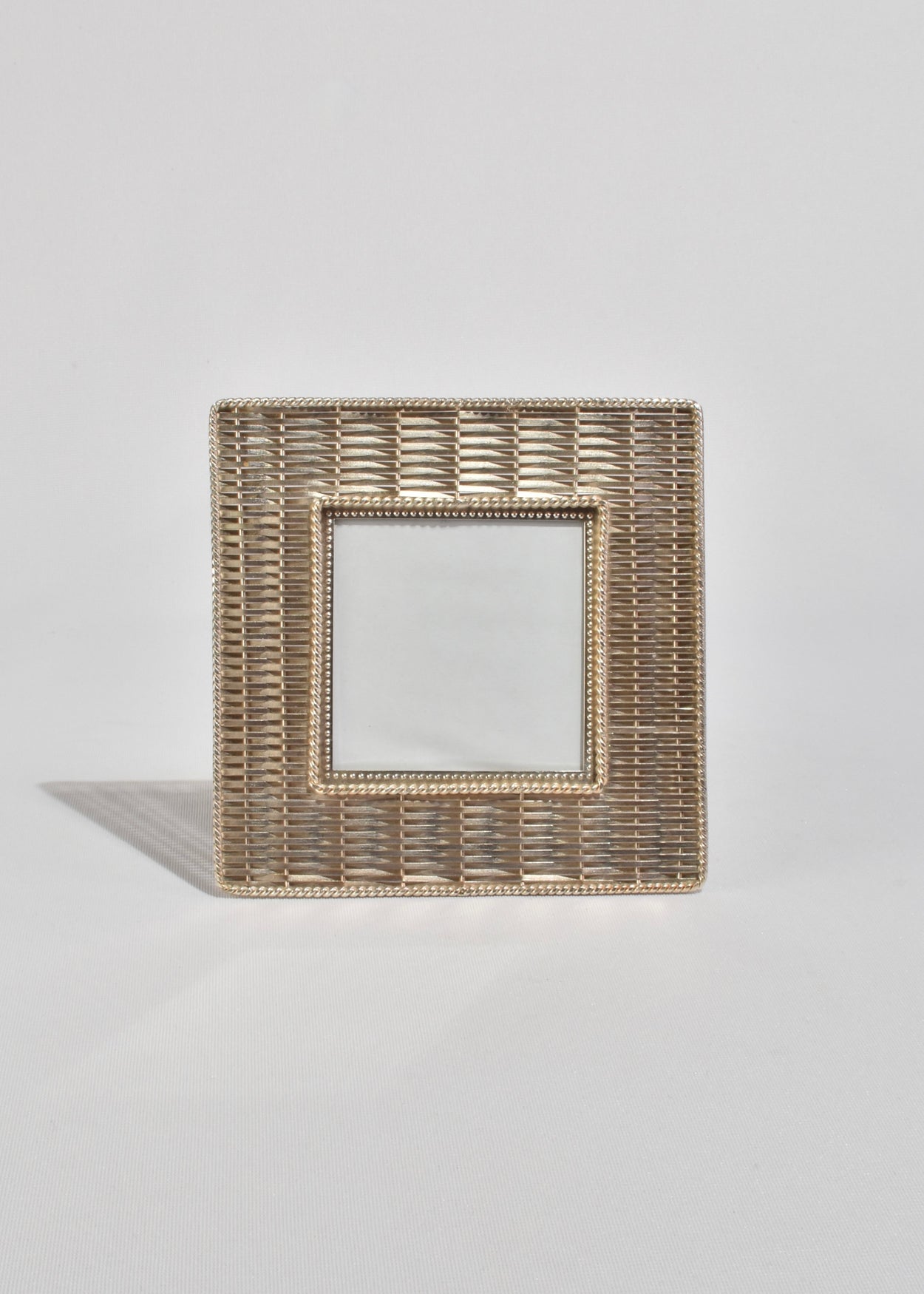 Woven Metal Picture Frame