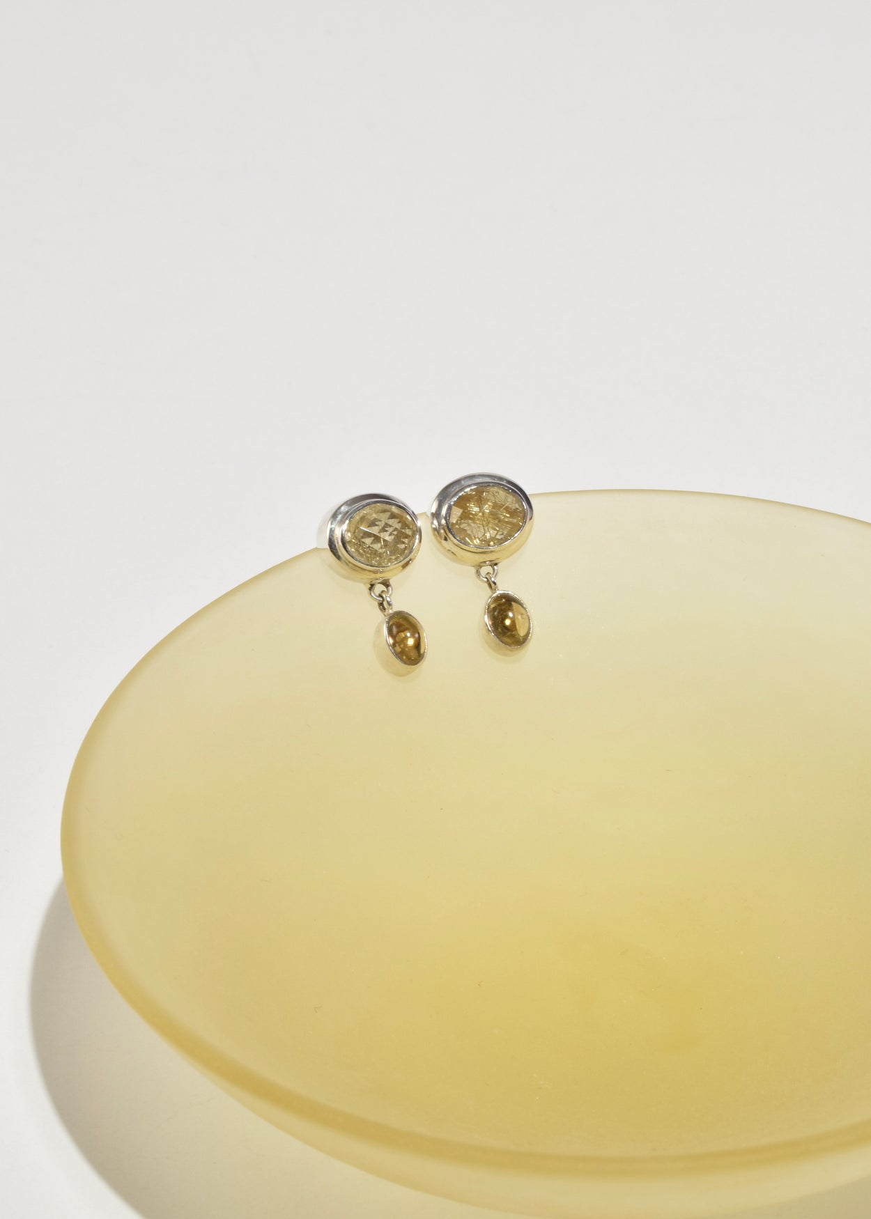 Citrine Quartz Earrings