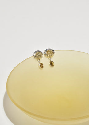 Citrine Quartz Earrings