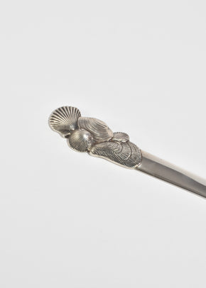 Silver Shell Letter Opener