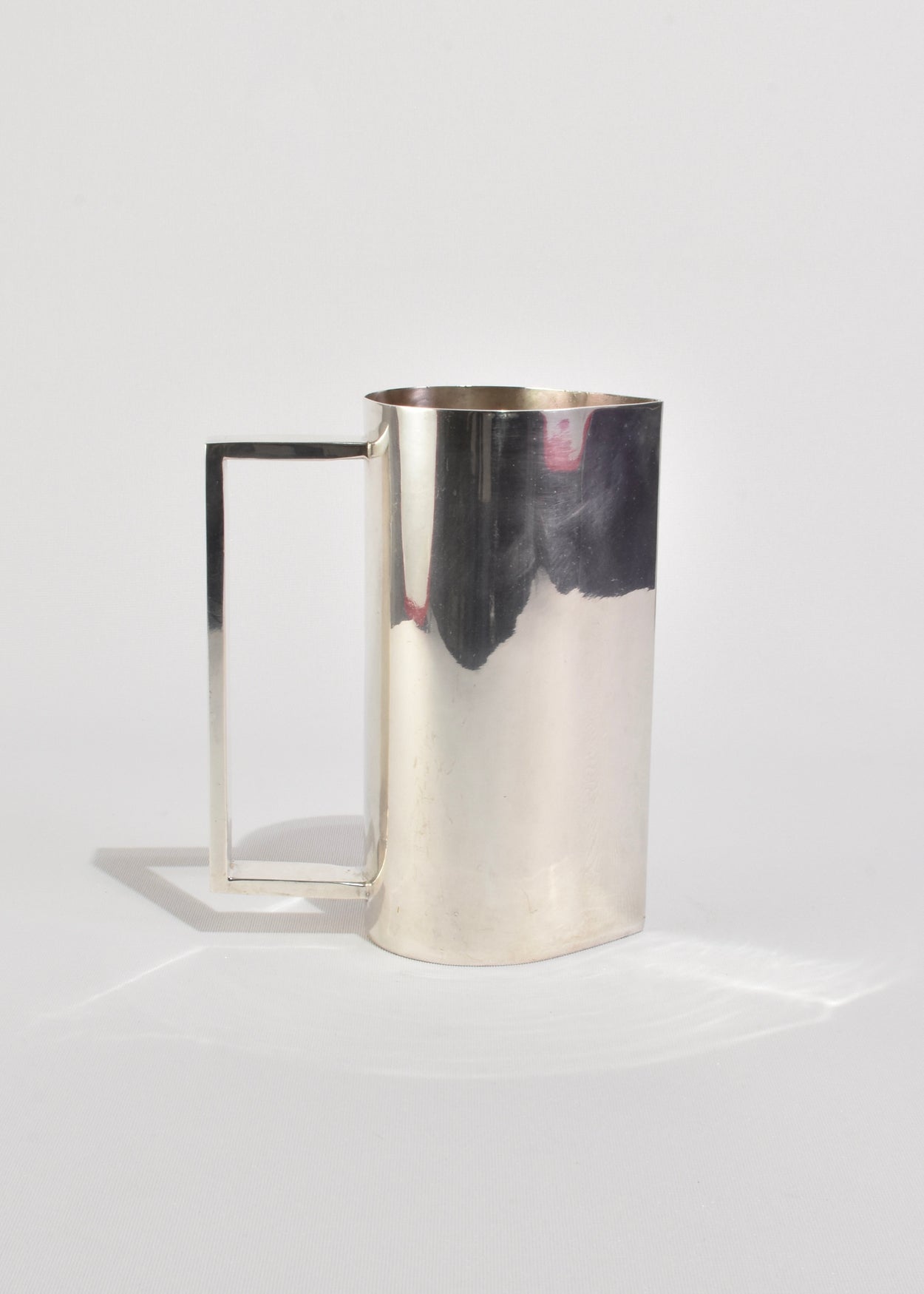 Silver Modernist Pitcher