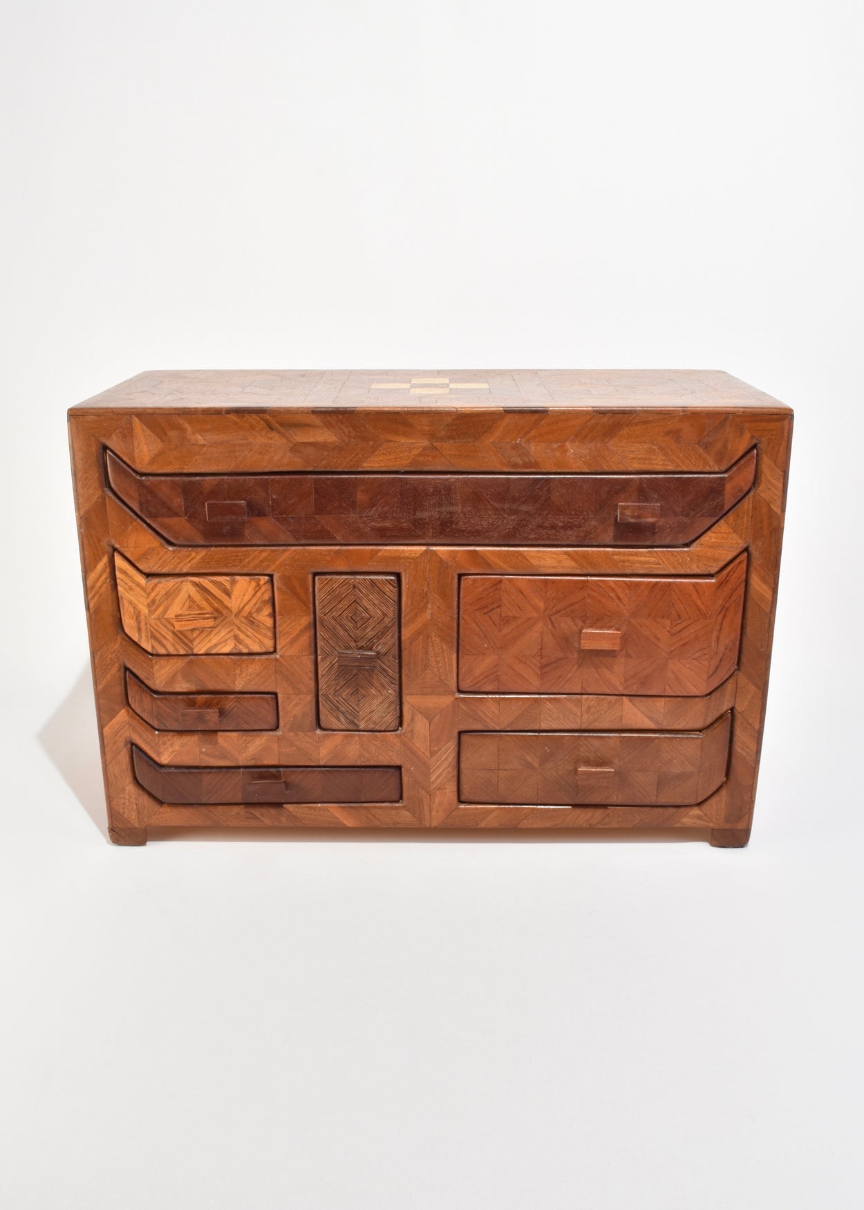 Oversized Geometric Jewelry Box