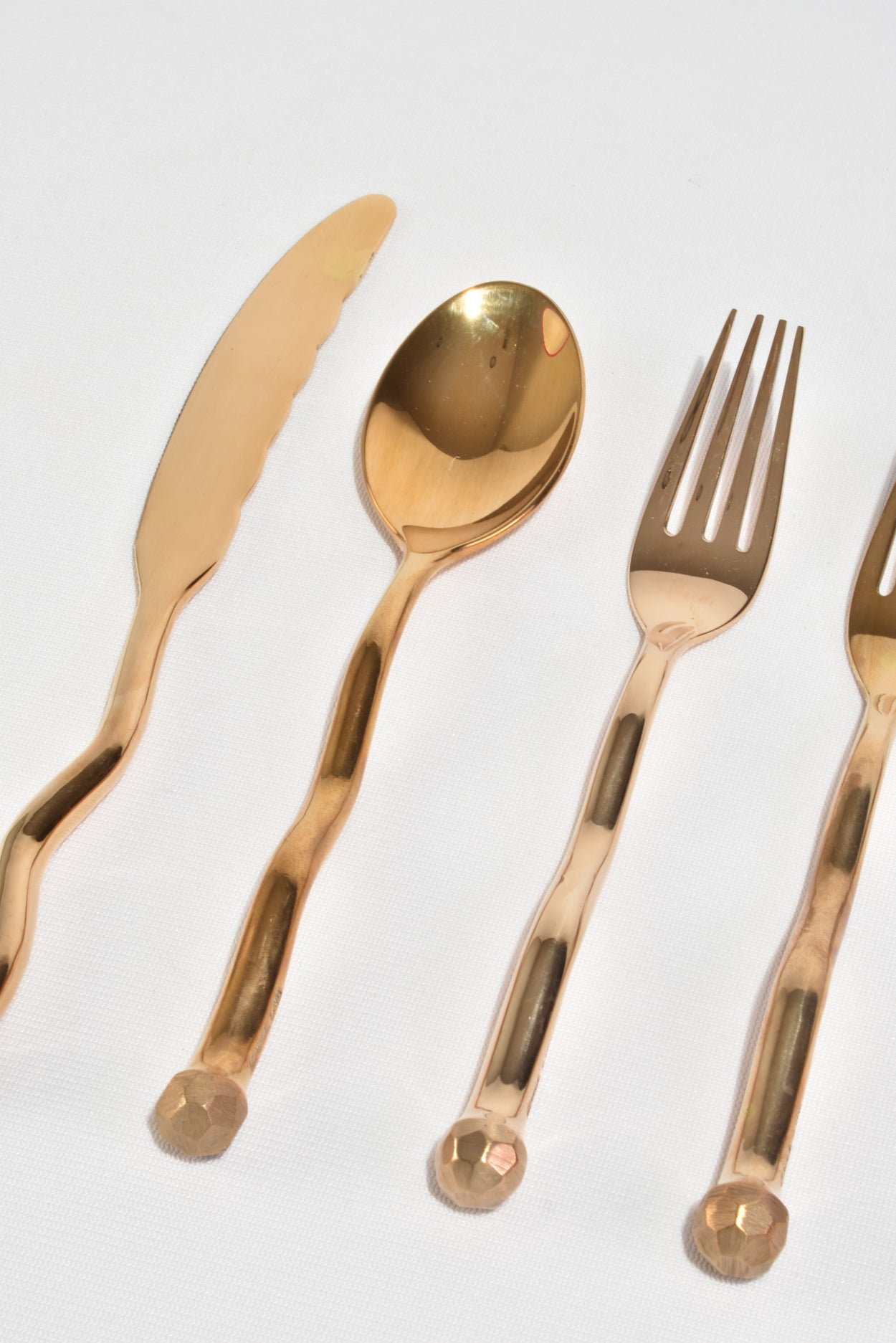 Bronze Sphere 5-Piece Flatware Set