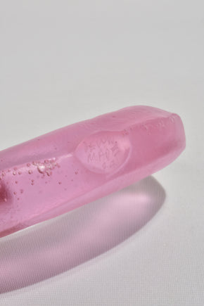 Glass Banana in Pink