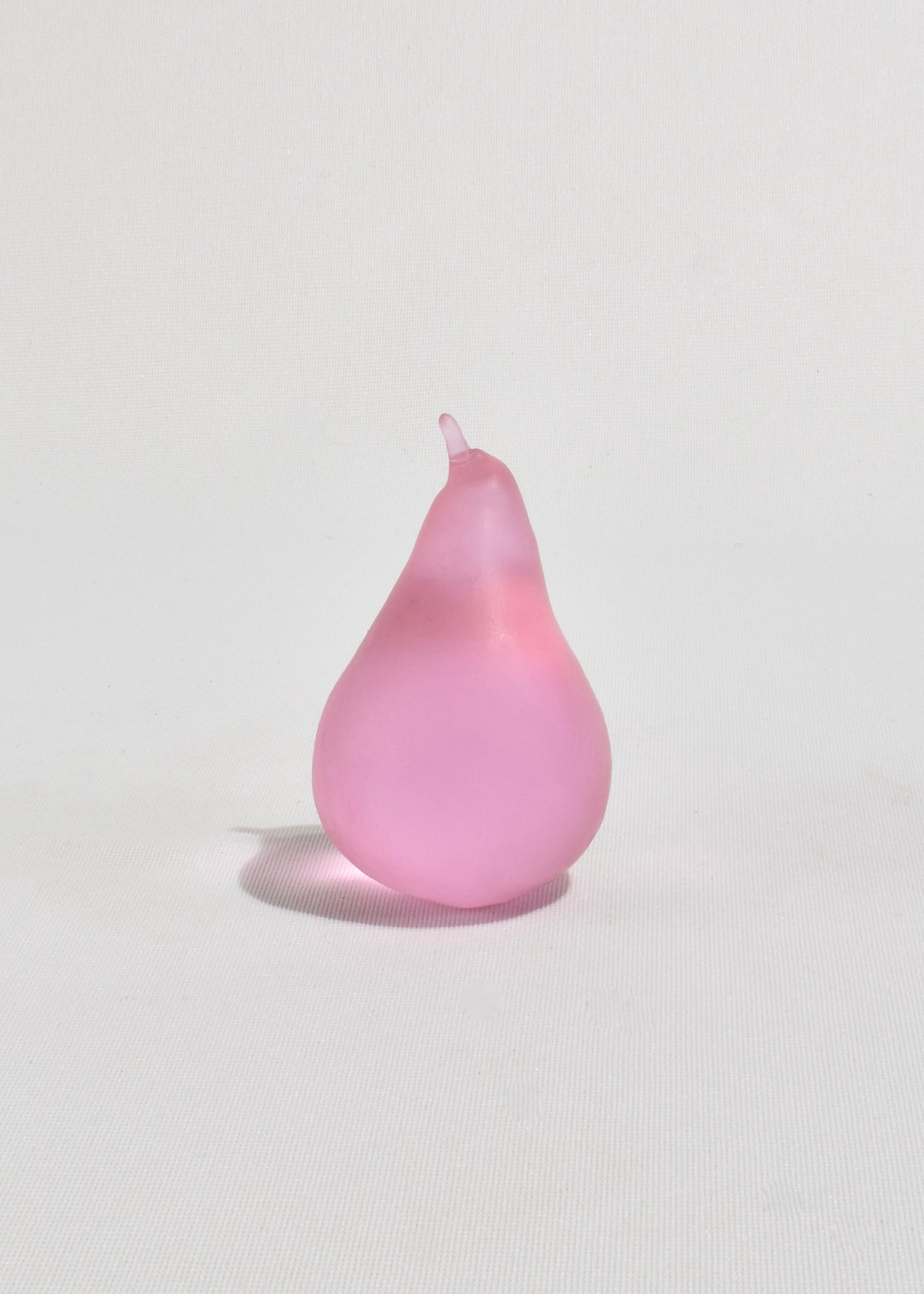 Glass Pear in Pink