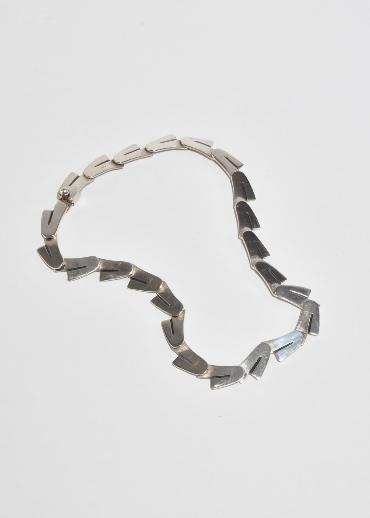 Sculptural Link Necklace