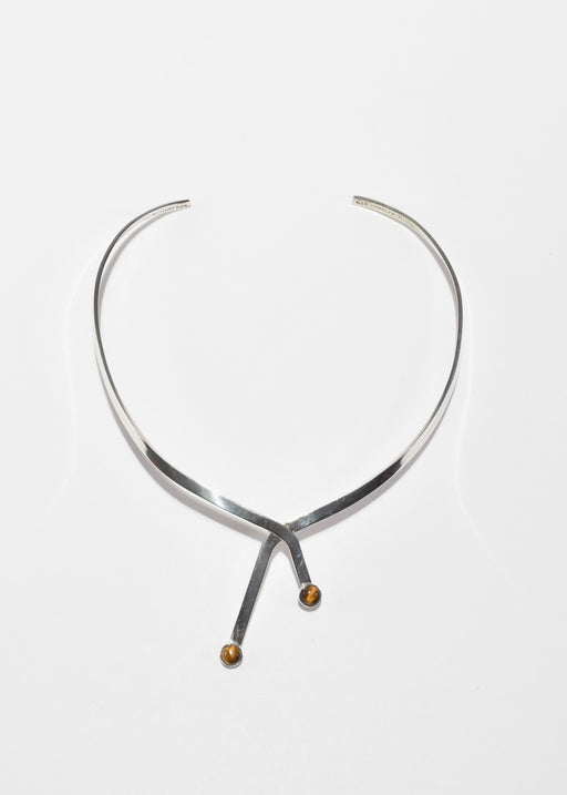 Tiger's Eye Collar Necklace