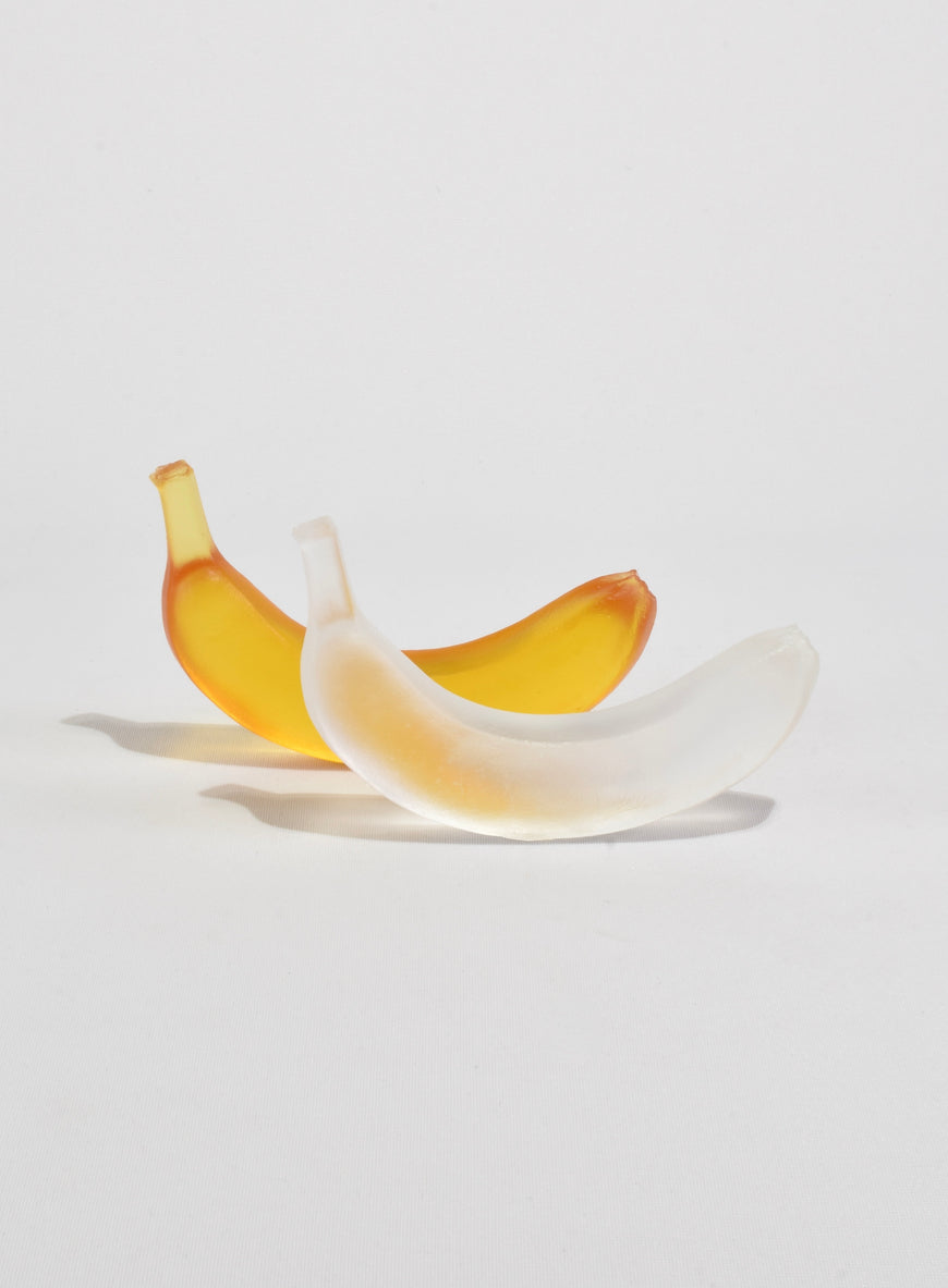 Glass Banana in Clear — Casa Shop