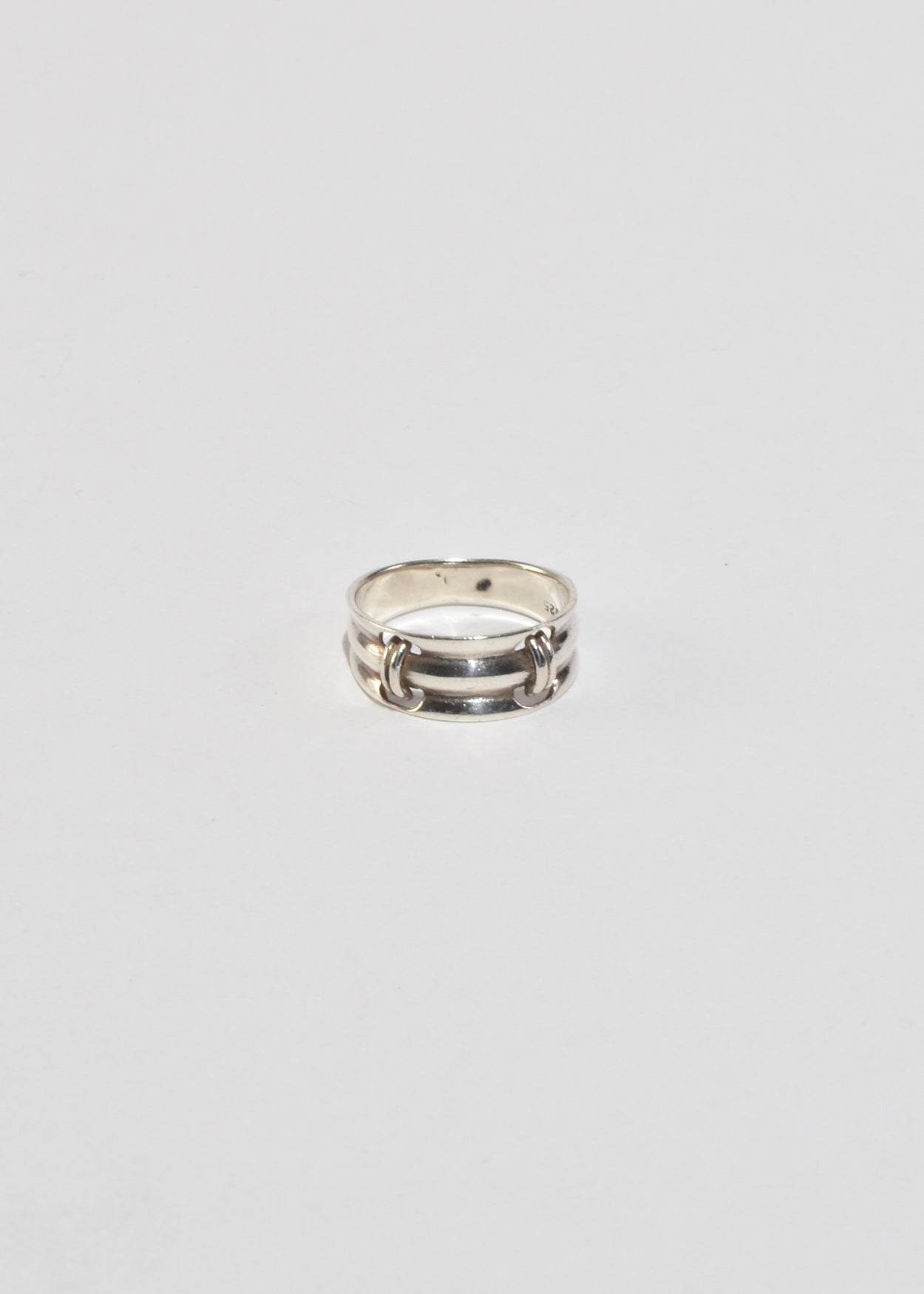 Sculptural Silver Ring