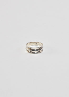 Sculptural Silver Ring