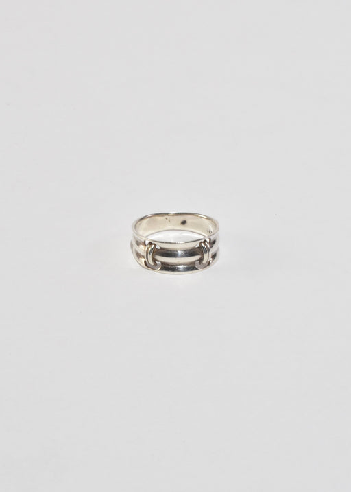 Sculptural Silver Ring