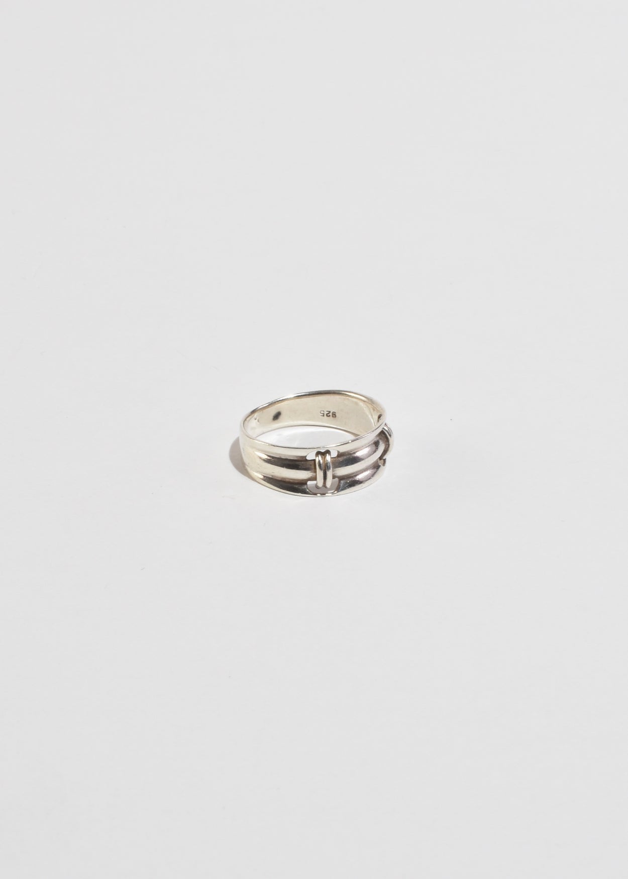 Sculptural Silver Ring